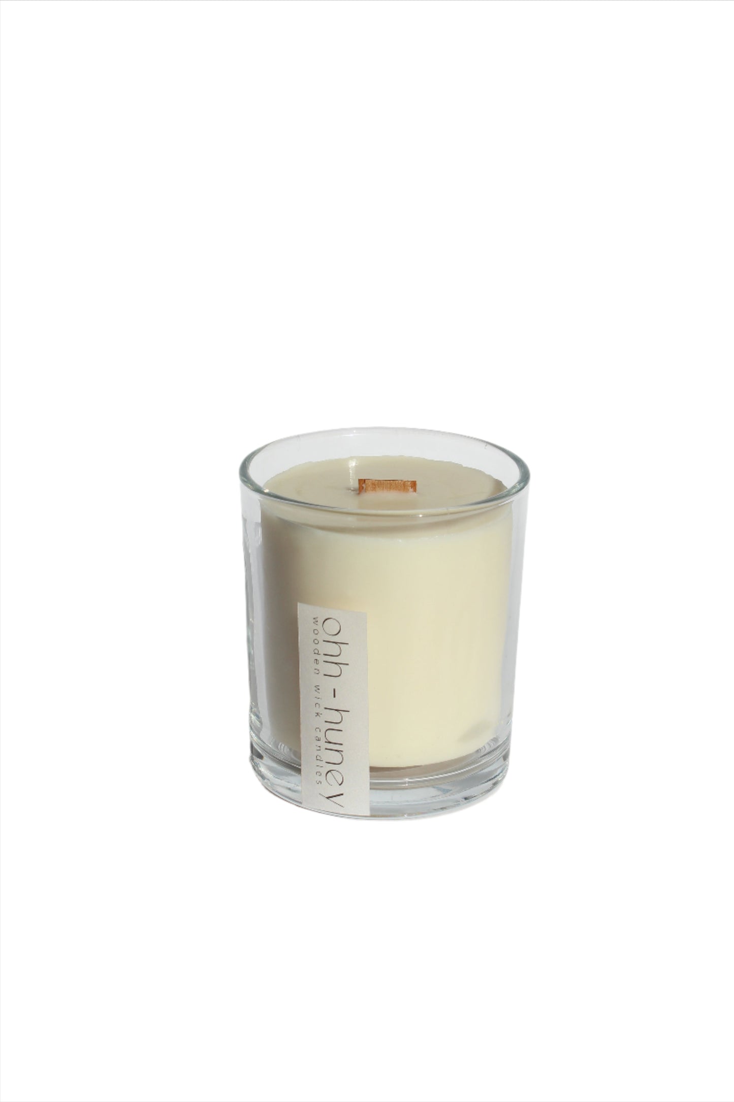 Citronella & Vanilla Single Wick Glass Candle (220g)