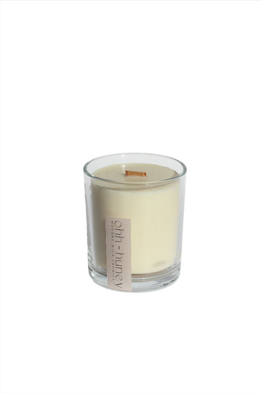 Sandalwood & Musk Single Wick Glass Candle (220g)